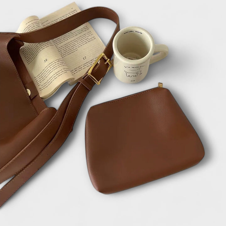 Kafka | Lenka elegantní kožená taška přes rameno